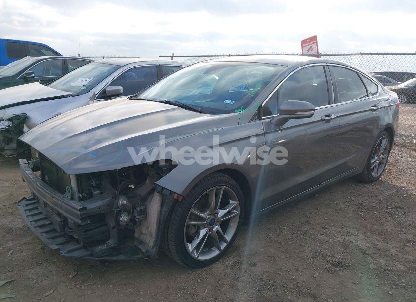 Photo 2 of 2013 Ford Fusion TITANIUM (VIN 3FA6P0K98DR371159)