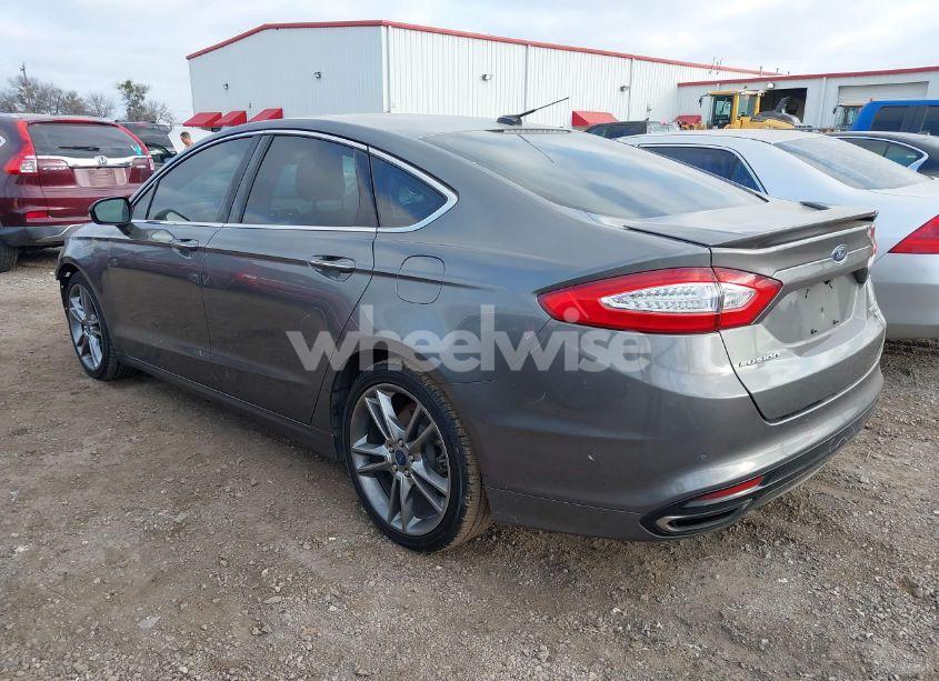 Photo 3 of 2013 Ford Fusion TITANIUM (VIN 3FA6P0K98DR371159)