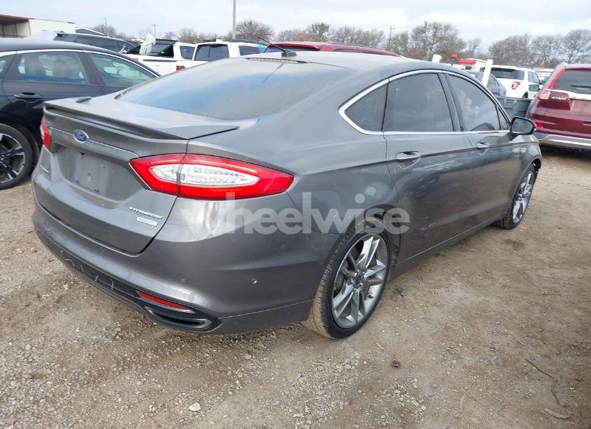 Photo 4 of 2013 Ford Fusion TITANIUM (VIN 3FA6P0K98DR371159)