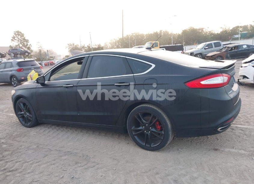 Photo 14 of 2014 Ford Fusion TITANIUM (VIN 3FA6P0K98ER103231)