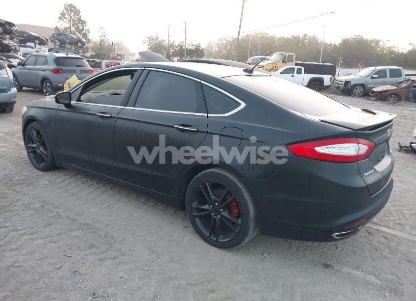 Photo 3 of 2014 Ford Fusion TITANIUM (VIN 3FA6P0K98ER103231)