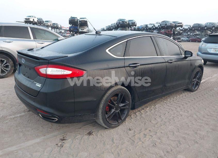 Photo 4 of 2014 Ford Fusion TITANIUM (VIN 3FA6P0K98ER103231)