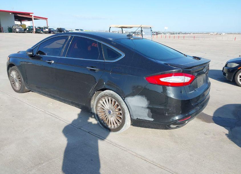 Photo 3 of 2014 Ford Fusion TITANIUM (VIN 3FA6P0K98ER122992)