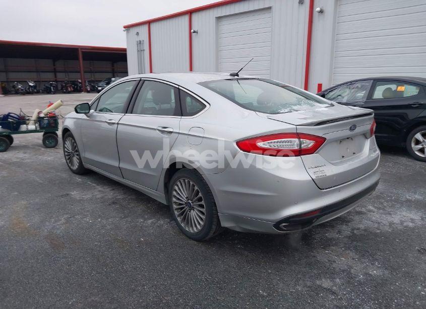Photo 3 of 2014 Ford Fusion TITANIUM (VIN 3FA6P0K98ER322061)