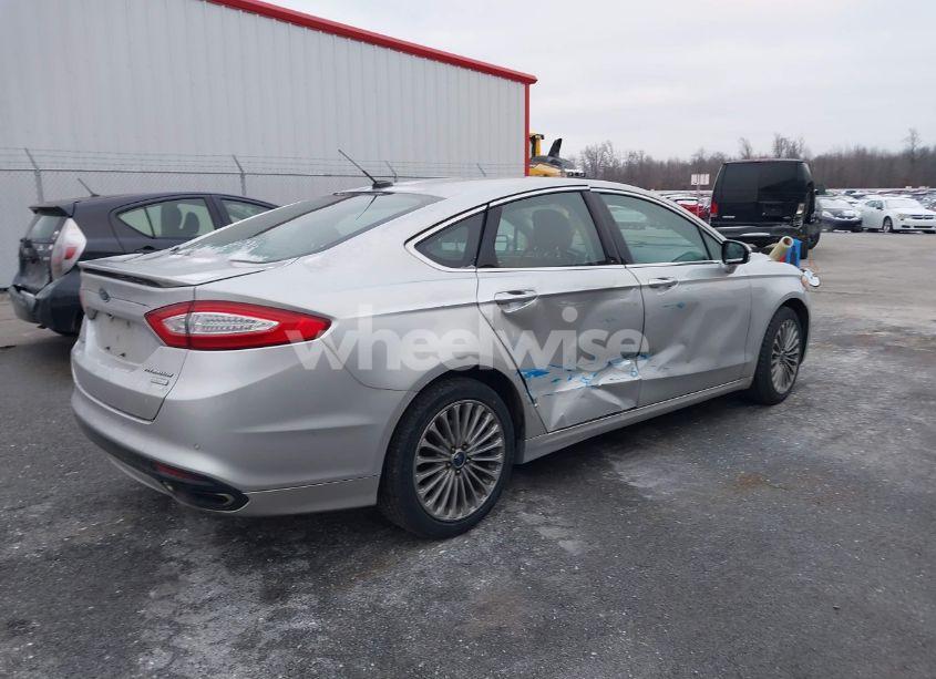 Photo 4 of 2014 Ford Fusion TITANIUM (VIN 3FA6P0K98ER322061)
