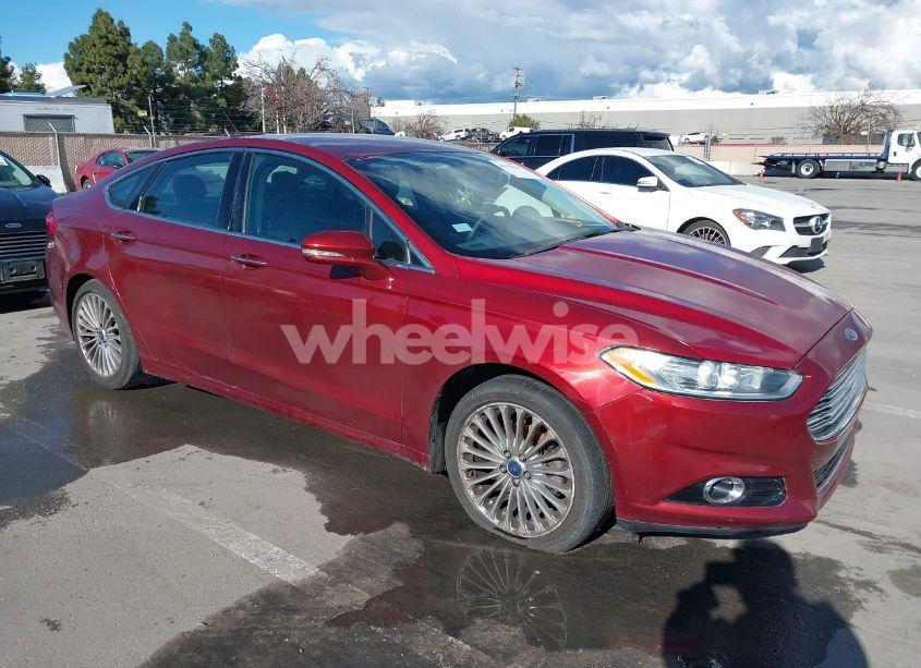 2014 Ford Fusion TITANIUM (VIN 3FA6P0K98ER358347) main photo