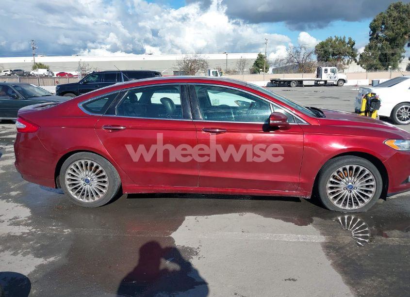 Photo 14 of 2014 Ford Fusion TITANIUM (VIN 3FA6P0K98ER358347)