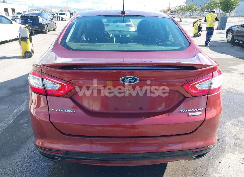 Photo 17 of 2014 Ford Fusion TITANIUM (VIN 3FA6P0K98ER358347)