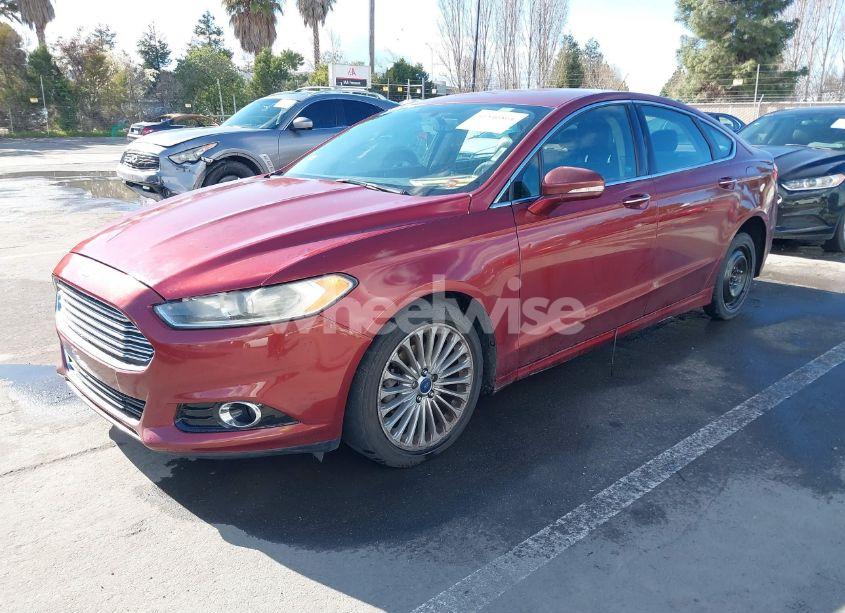 Photo 2 of 2014 Ford Fusion TITANIUM (VIN 3FA6P0K98ER358347)