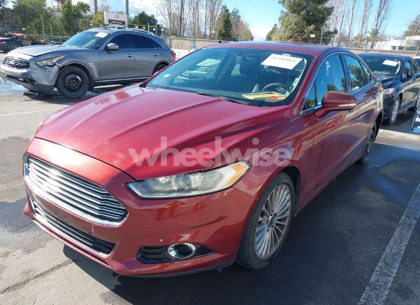 Photo 6 of 2014 Ford Fusion TITANIUM (VIN 3FA6P0K98ER358347)