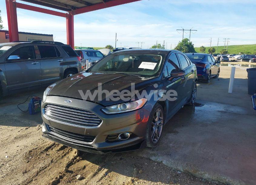 Photo 2 of 2015 Ford Fusion TITANIUM (VIN 3FA6P0K98FR136148)