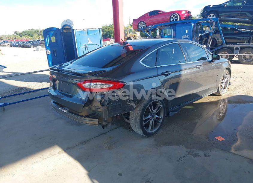 Photo 6 of 2015 Ford Fusion TITANIUM (VIN 3FA6P0K98FR136148)