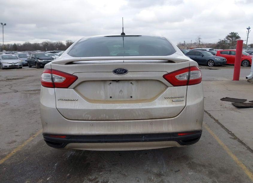 Photo 16 of 2015 Ford Fusion TITANIUM (VIN 3FA6P0K98FR247122)