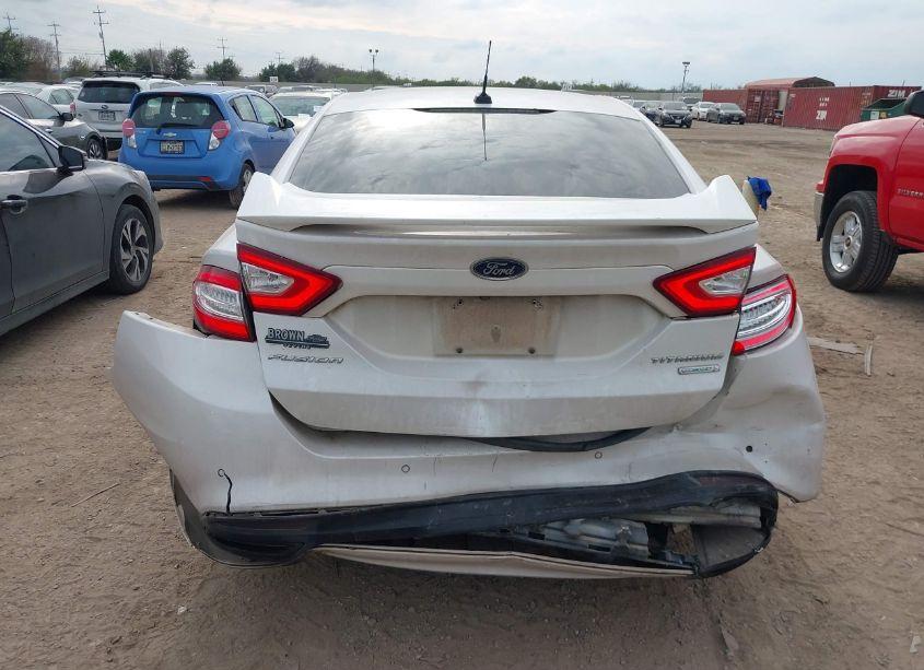 Photo 16 of 2016 Ford Fusion TITANIUM (VIN 3FA6P0K98GR124082)