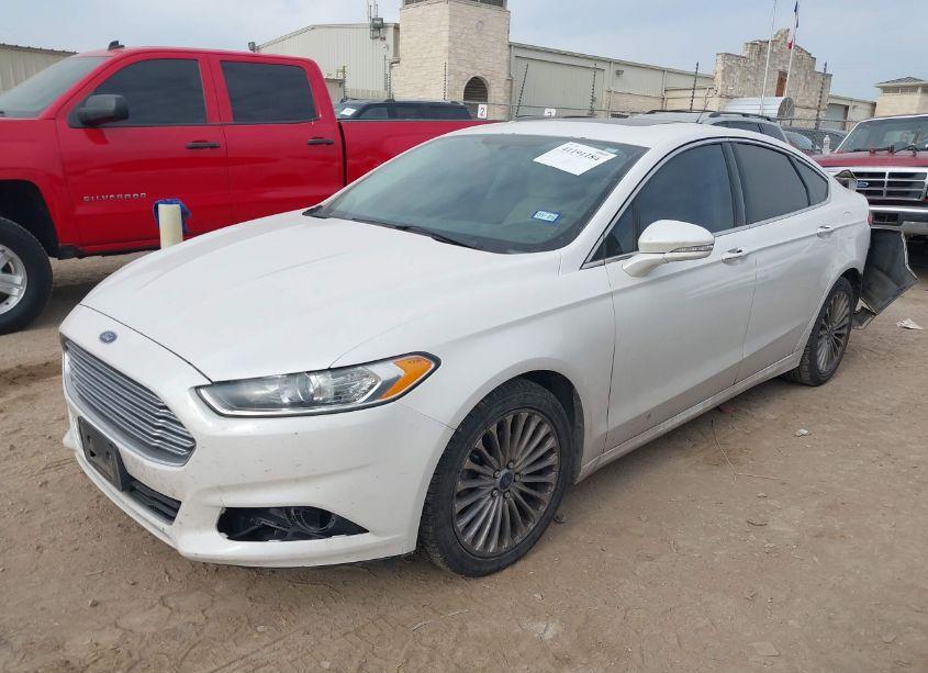 Photo 2 of 2016 Ford Fusion TITANIUM (VIN 3FA6P0K98GR124082)