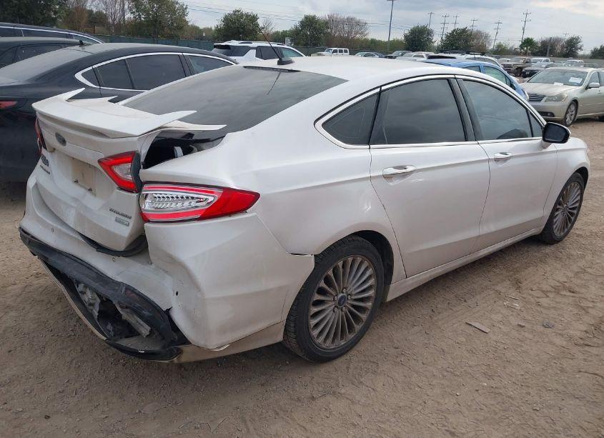 Photo 4 of 2016 Ford Fusion TITANIUM (VIN 3FA6P0K98GR124082)