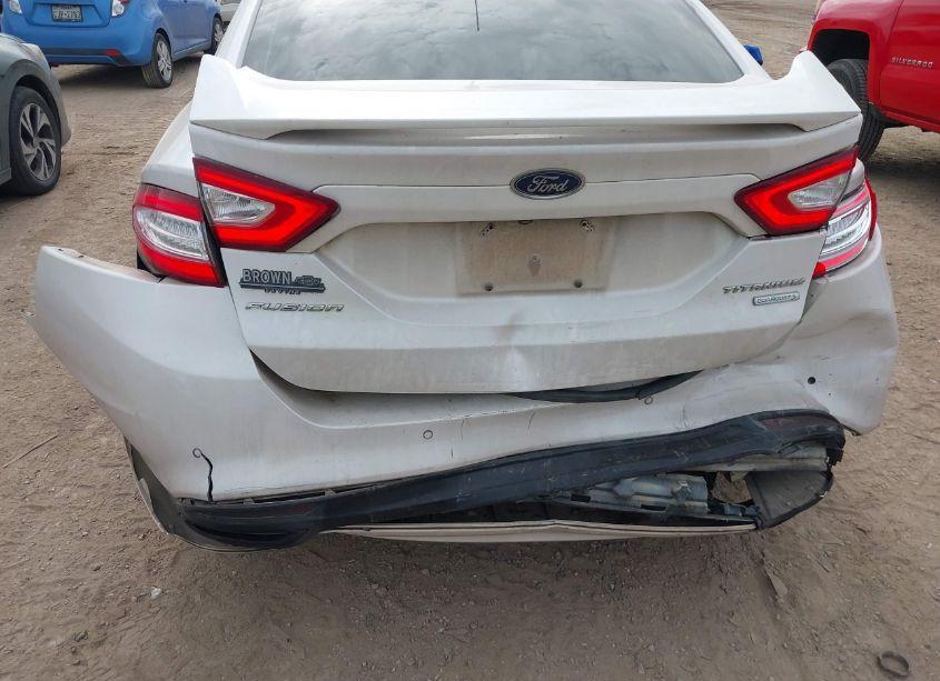 Photo 6 of 2016 Ford Fusion TITANIUM (VIN 3FA6P0K98GR124082)