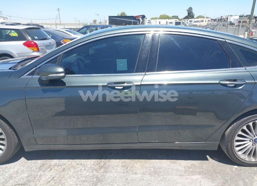 Photo 14 of 2016 Ford Fusion TITANIUM (VIN 3FA6P0K98GR196951)