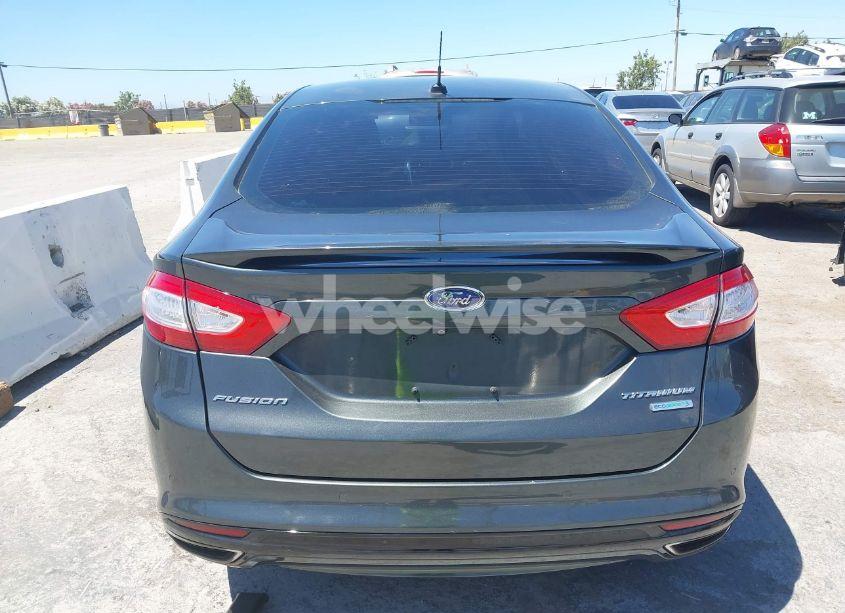 Photo 16 of 2016 Ford Fusion TITANIUM (VIN 3FA6P0K98GR196951)