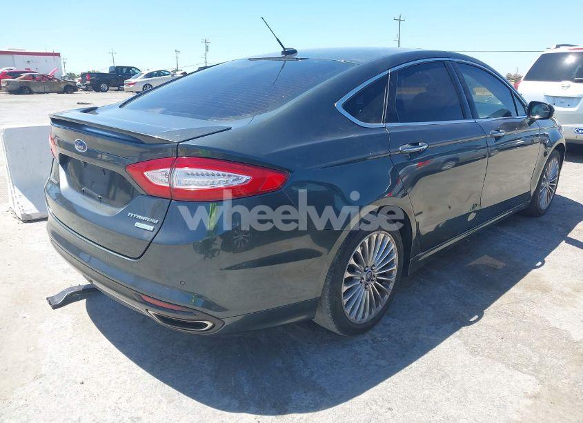 Photo 4 of 2016 Ford Fusion TITANIUM (VIN 3FA6P0K98GR196951)