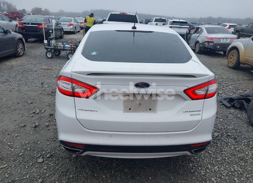 Photo 16 of 2016 Ford Fusion TITANIUM (VIN 3FA6P0K98GR369481)