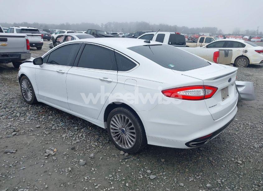 Photo 3 of 2016 Ford Fusion TITANIUM (VIN 3FA6P0K98GR369481)