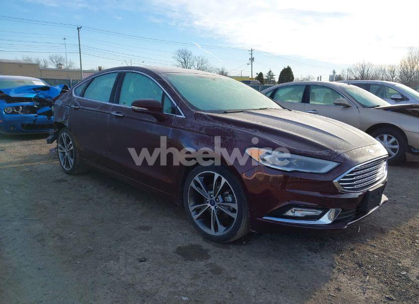 2017 Ford Fusion TITANIUM (VIN 3FA6P0K98HR117201) main photo