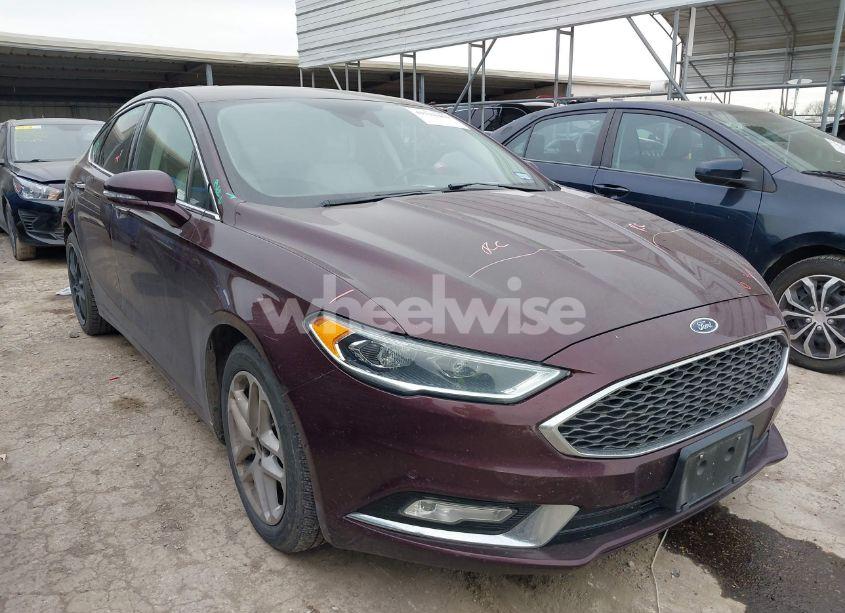 2017 Ford Fusion PLATINUM (VIN 3FA6P0K98HR187605) main photo