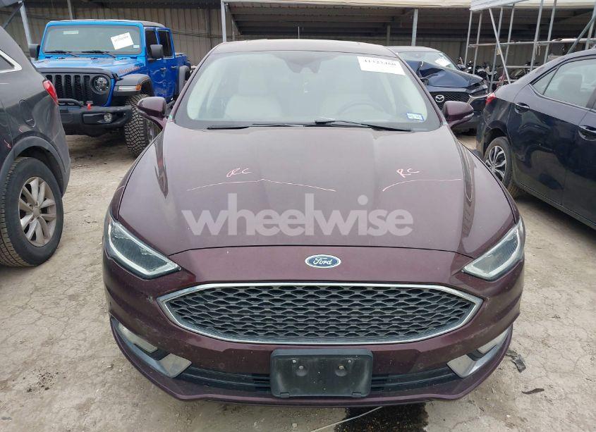 Photo 12 of 2017 Ford Fusion PLATINUM (VIN 3FA6P0K98HR187605)