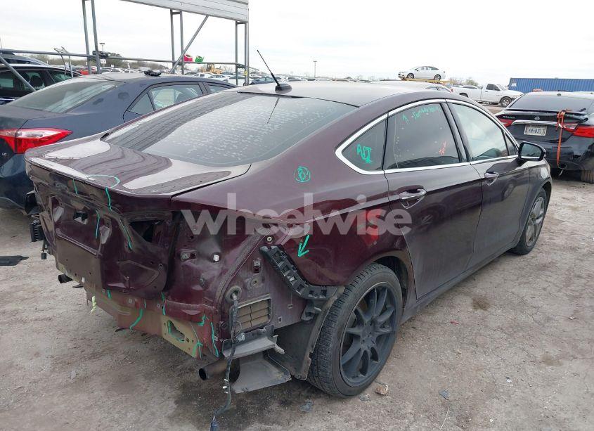 Photo 4 of 2017 Ford Fusion PLATINUM (VIN 3FA6P0K98HR187605)