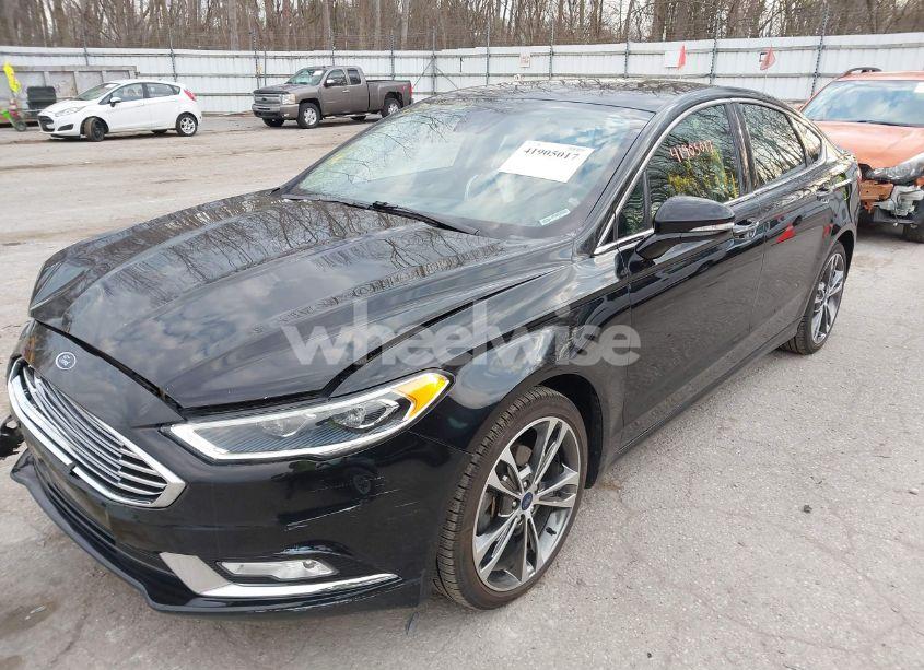 Photo 2 of 2017 Ford Fusion TITANIUM (VIN 3FA6P0K98HR200272)