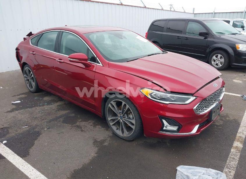 2019 Ford Fusion TITANIUM (VIN 3FA6P0K98KR179513) main photo
