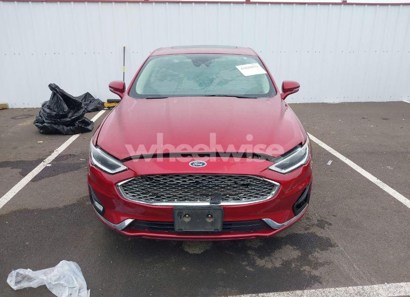 Photo 12 of 2019 Ford Fusion TITANIUM (VIN 3FA6P0K98KR179513)