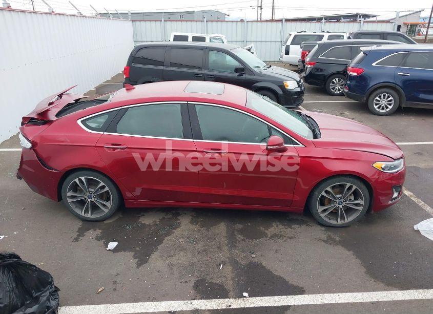 Photo 13 of 2019 Ford Fusion TITANIUM (VIN 3FA6P0K98KR179513)