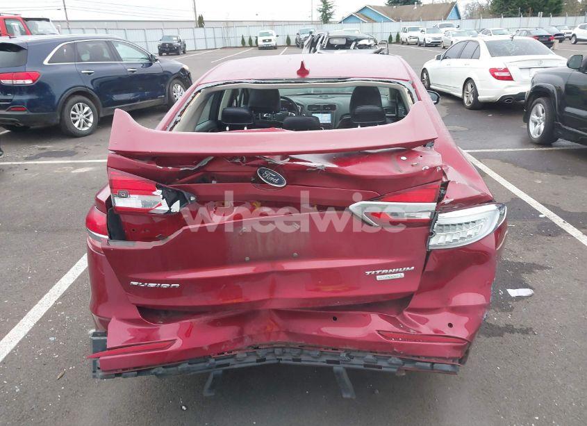 Photo 16 of 2019 Ford Fusion TITANIUM (VIN 3FA6P0K98KR179513)