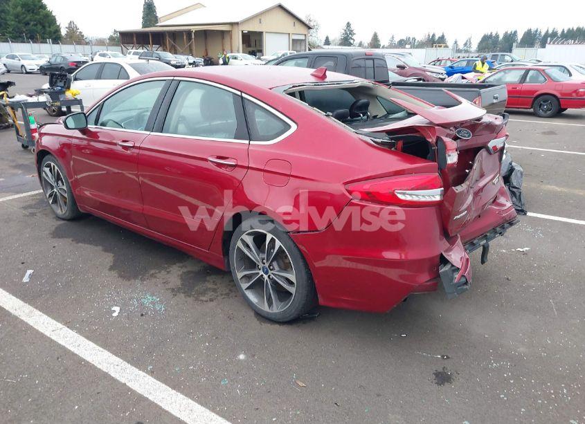 Photo 3 of 2019 Ford Fusion TITANIUM (VIN 3FA6P0K98KR179513)