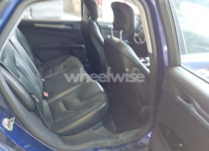 Photo 8 of 2013 Ford Fusion TITANIUM (VIN 3FA6P0K99DR207838)