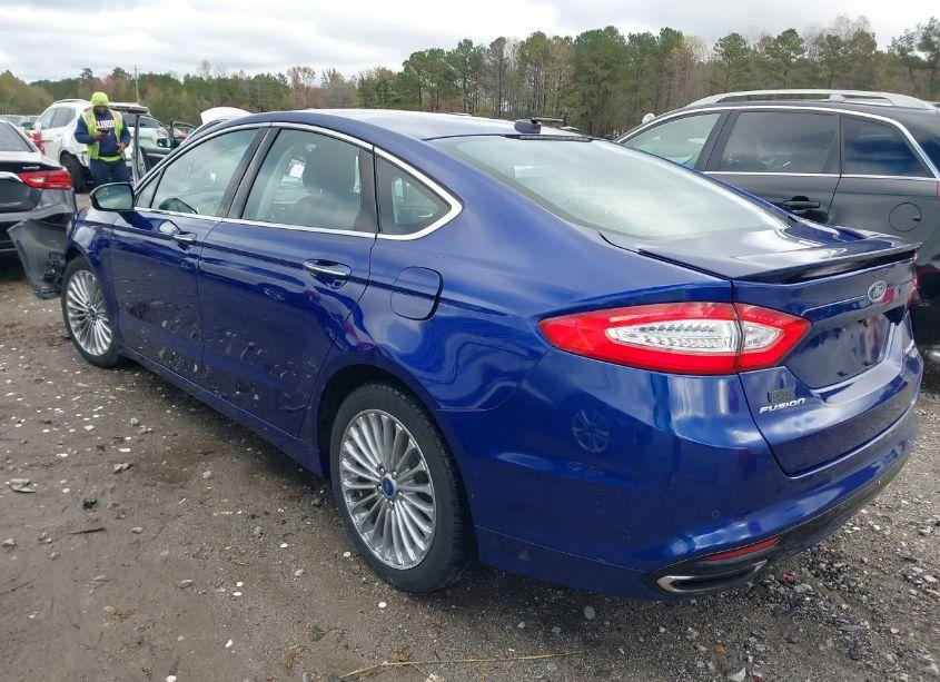 Photo 3 of 2013 Ford Fusion TITANIUM (VIN 3FA6P0K99DR388777)