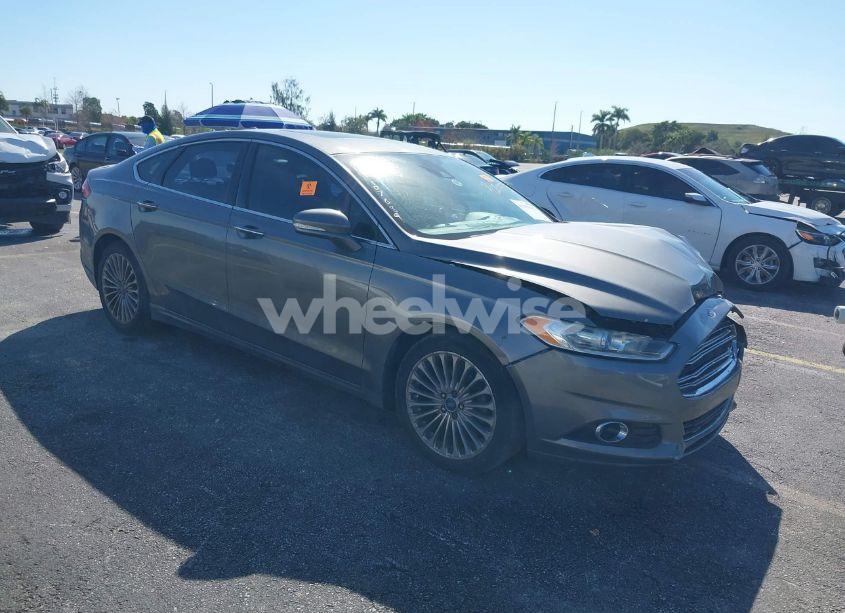 2014 Ford Fusion TITANIUM (VIN 3FA6P0K99ER107689) main photo
