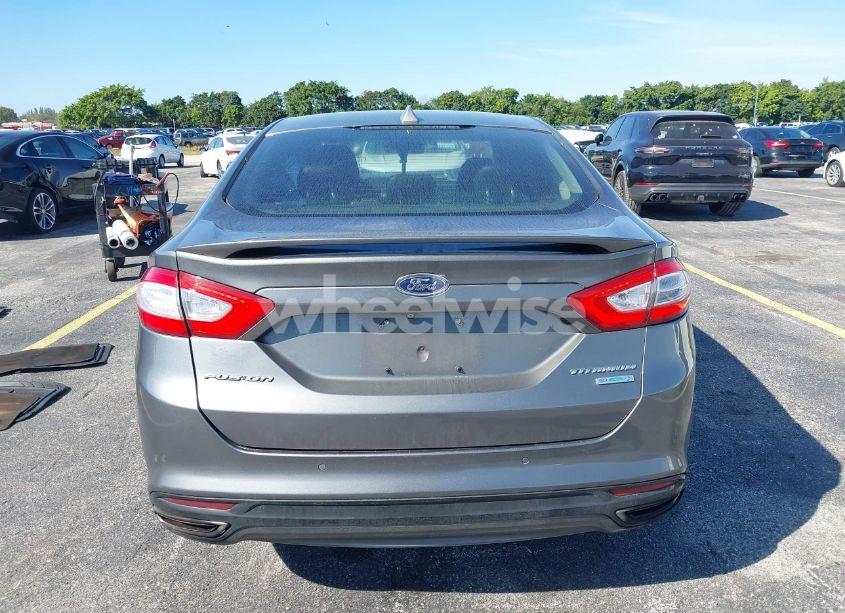 Photo 17 of 2014 Ford Fusion TITANIUM (VIN 3FA6P0K99ER107689)