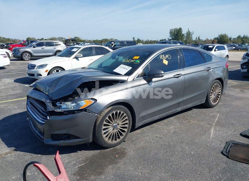 Photo 2 of 2014 Ford Fusion TITANIUM (VIN 3FA6P0K99ER107689)
