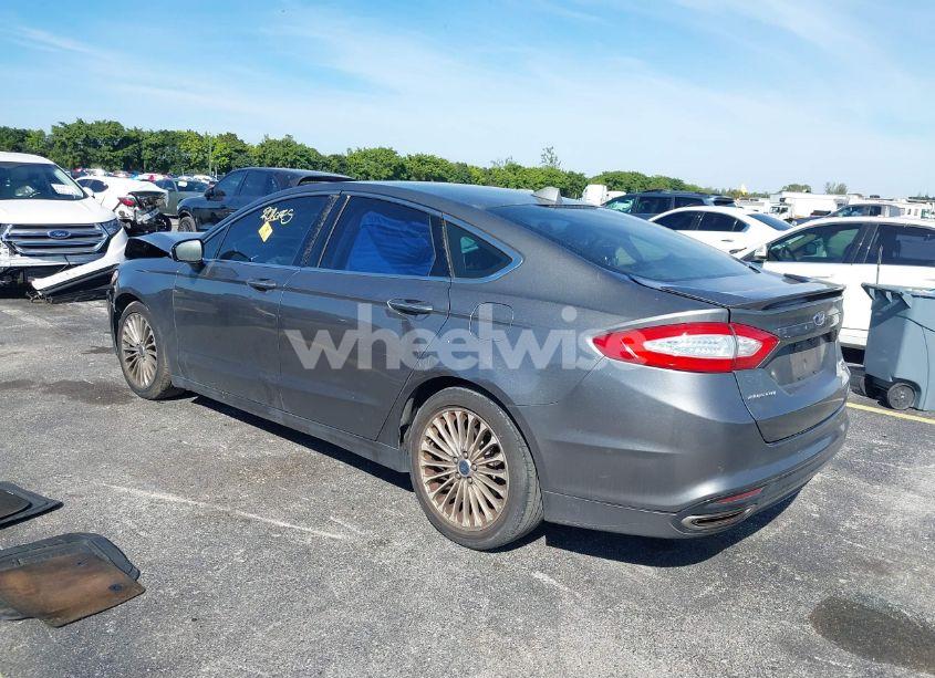 Photo 3 of 2014 Ford Fusion TITANIUM (VIN 3FA6P0K99ER107689)