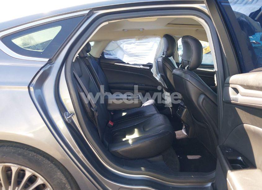 Photo 8 of 2014 Ford Fusion TITANIUM (VIN 3FA6P0K99ER107689)