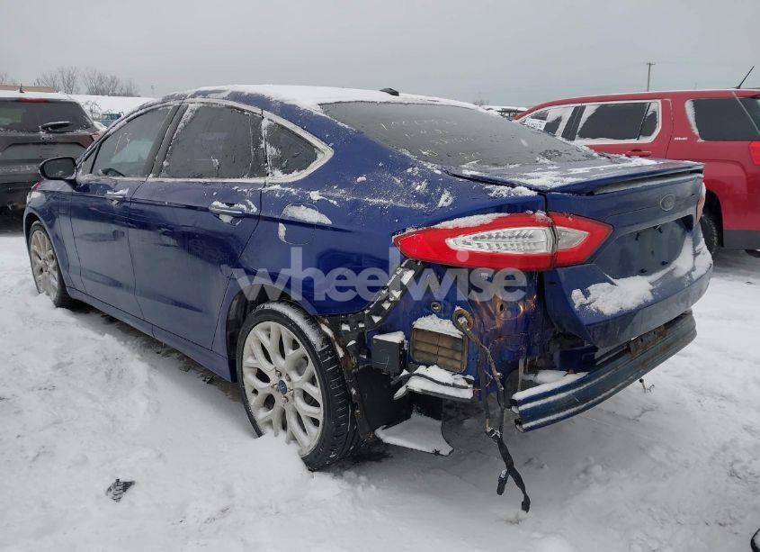 Photo 3 of 2014 Ford Fusion TITANIUM (VIN 3FA6P0K99ER227864)