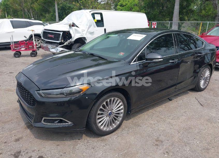 Photo 2 of 2014 Ford Fusion TITANIUM (VIN 3FA6P0K99ER276949)