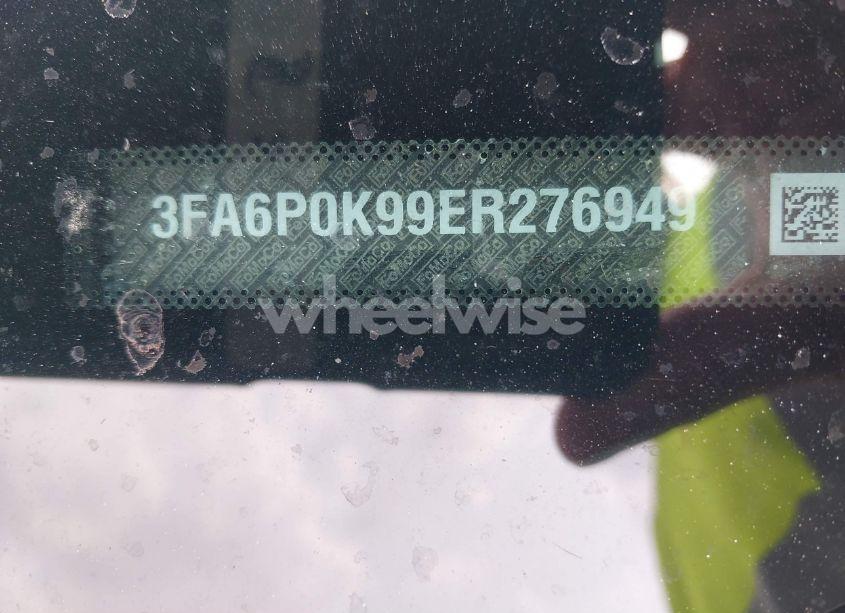 Photo 9 of 2014 Ford Fusion TITANIUM (VIN 3FA6P0K99ER276949)