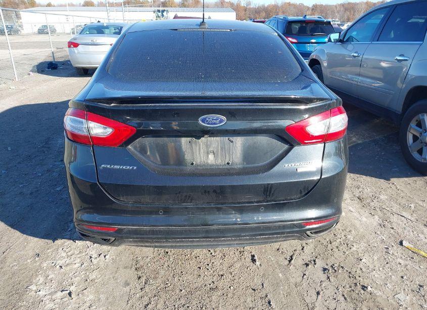 Photo 15 of 2014 Ford Fusion TITANIUM (VIN 3FA6P0K99ER320416)