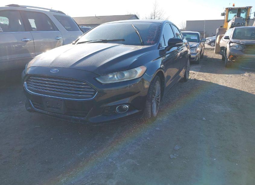 Photo 2 of 2014 Ford Fusion TITANIUM (VIN 3FA6P0K99ER320416)