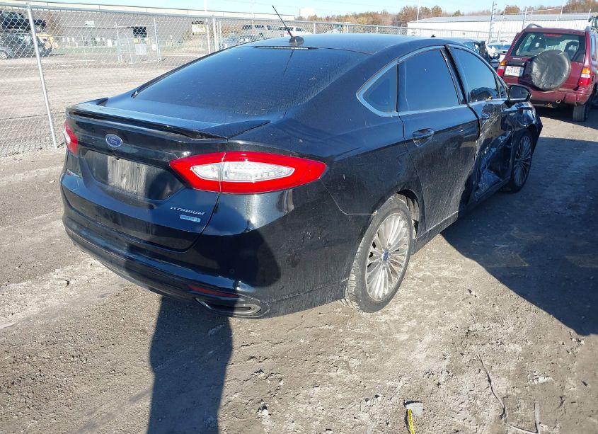 Photo 4 of 2014 Ford Fusion TITANIUM (VIN 3FA6P0K99ER320416)