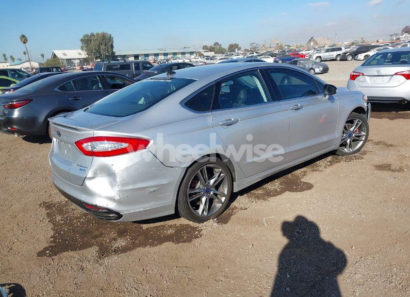 Photo 4 of 2014 Ford Fusion TITANIUM (VIN 3FA6P0K99ER349012)